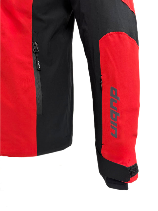 Giacca da sci ST. MORITZ 20K - Red/Black