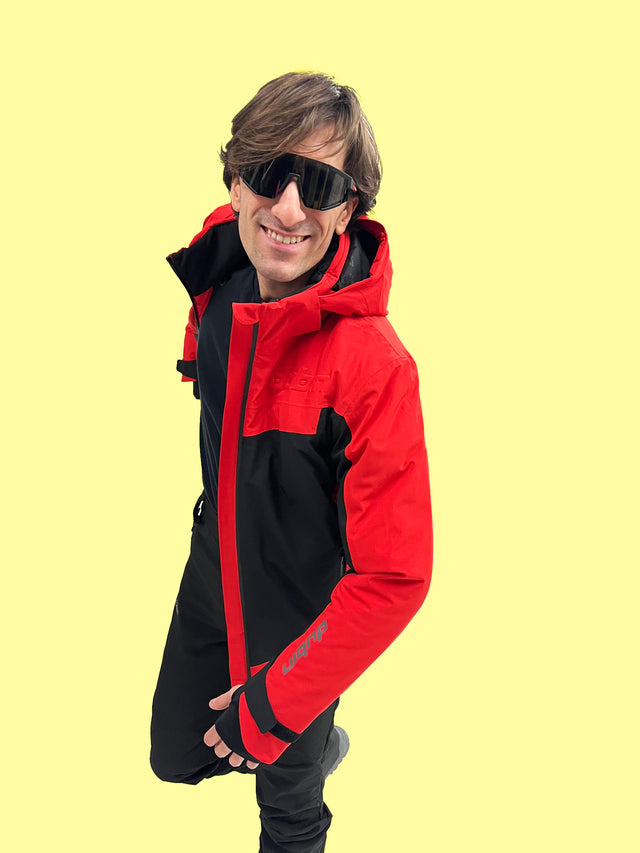 GIACCA SCI SOCREPES 20K - RED/BLACK