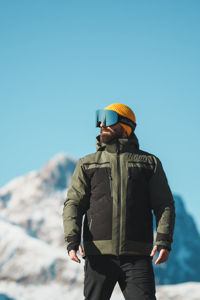Giacca da sci ANTELAO 20K - Military Green/Black