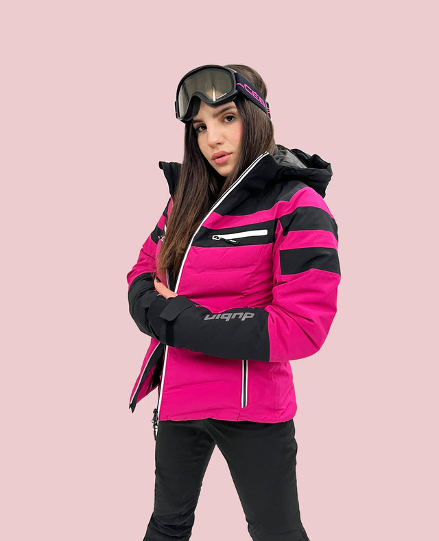 GIACCA SCI CRISTALLO 20K - FUXIA/BLACK/WHITE