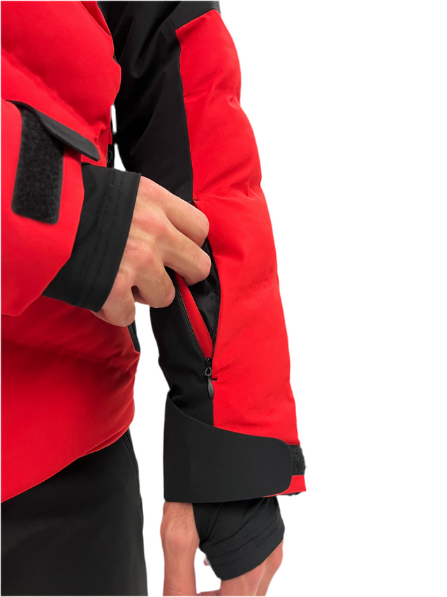 GIACCA SCI FALCADE 20K - RED/BLACK