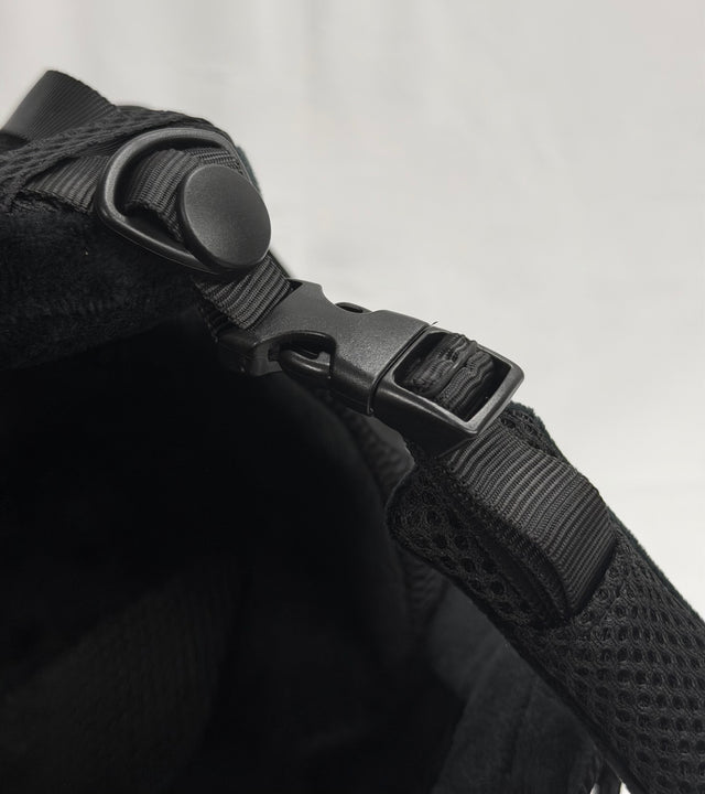 RHINO HELMET VISOR - BLACK/MIRROR LENS