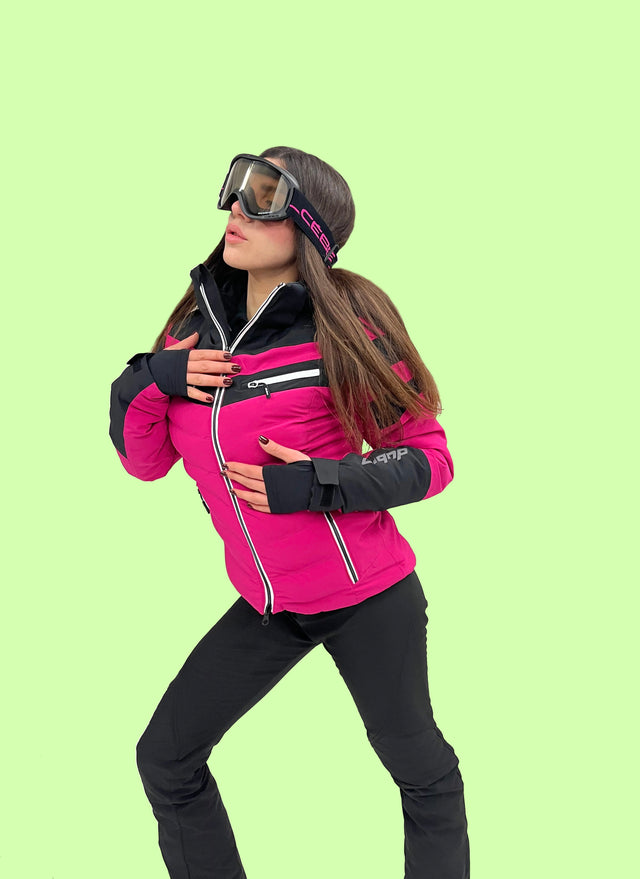 GIACCA SCI CRISTALLO 20K - FUXIA/BLACK/WHITE