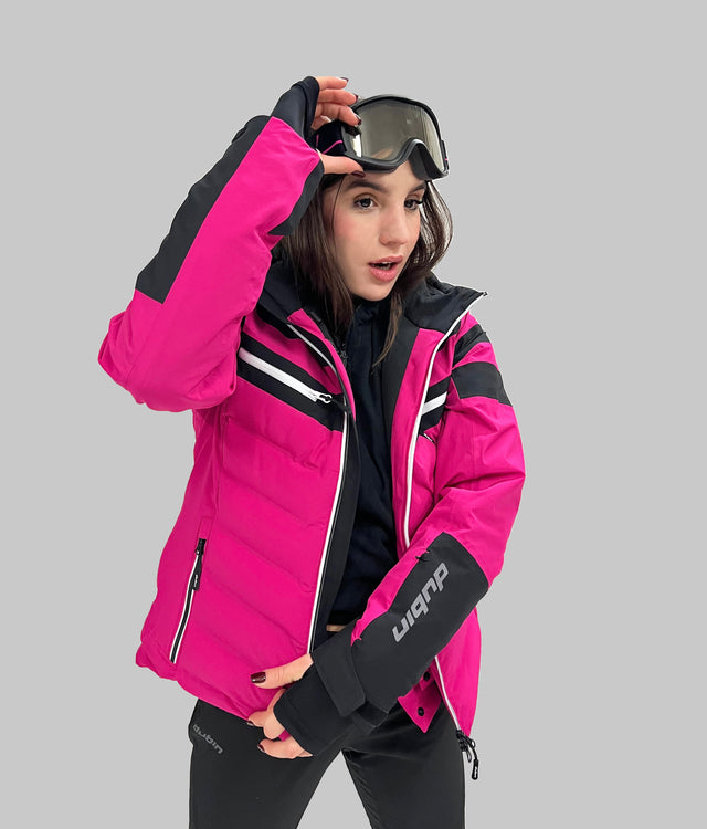 GIACCA SCI CRISTALLO 20K - FUXIA/BLACK/WHITE