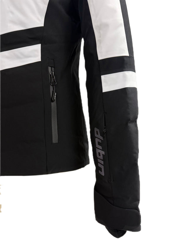 Giacca da sci COURMAYEUR 20K - White/Black