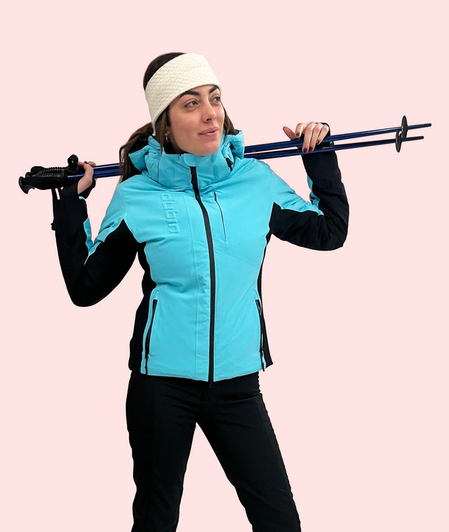 GIACCA SCI VERTIGINE 20K - SKY/BLACK