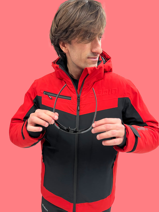 GIACCA SCI SOCREPES 20K - RED/BLACK