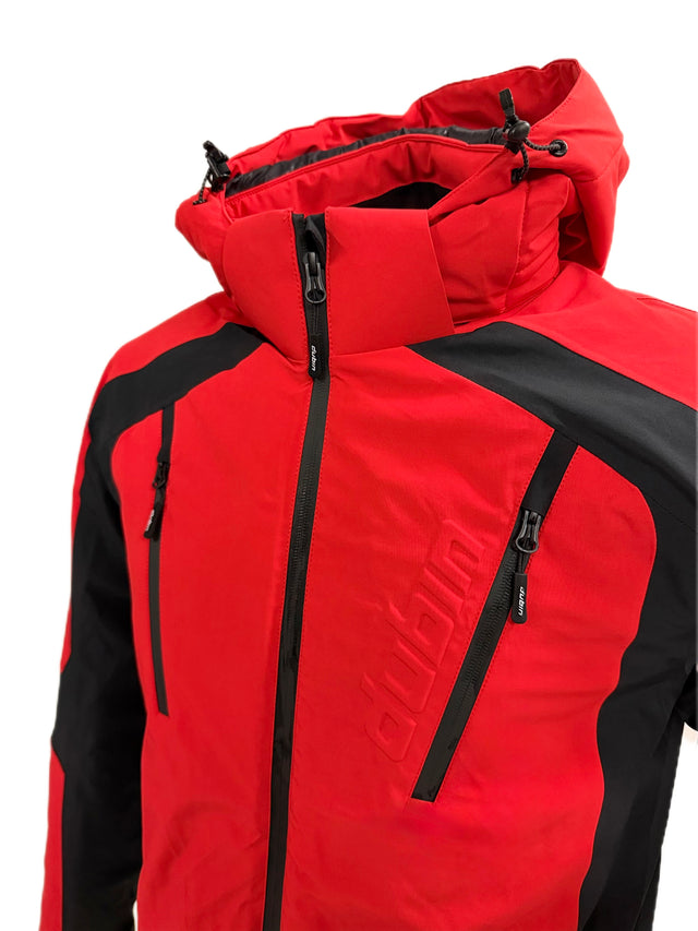 Giacca da sci ST. MORITZ 20K - Red/Black