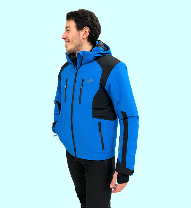 FALZAREGO Ski Jacket 20K - Royal/Black
