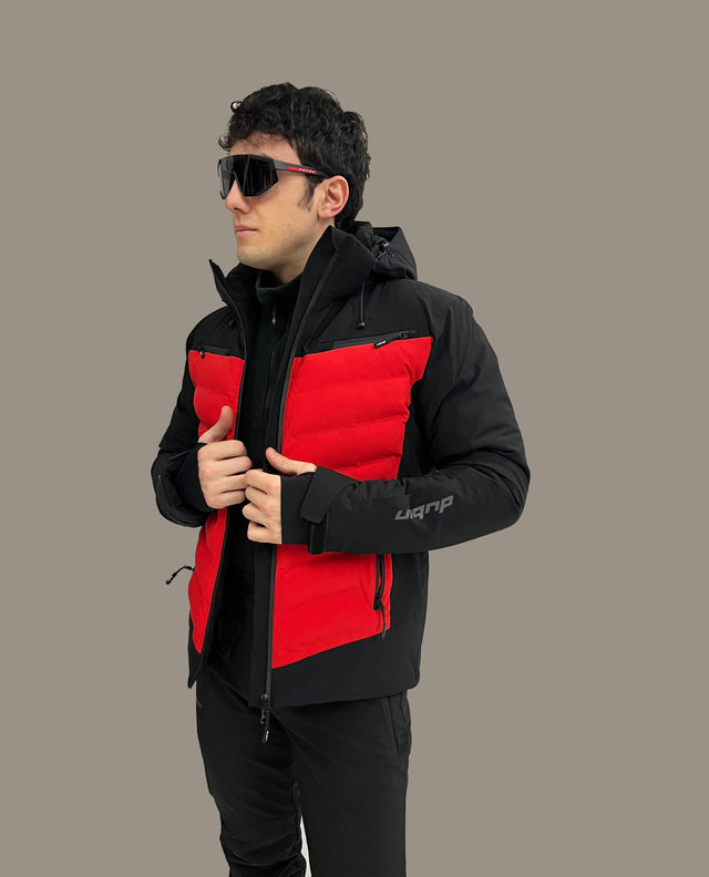 GIACCA SCI MALON 20K - BLACK/RED