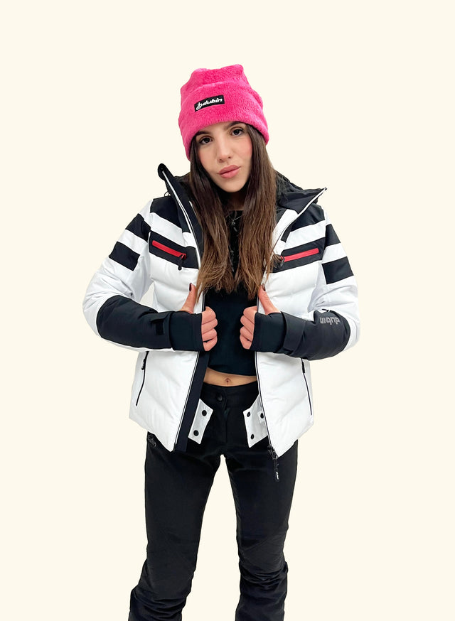 GIACCA SCI CRISTALLO 20K - WHITE/BLACK/RED
