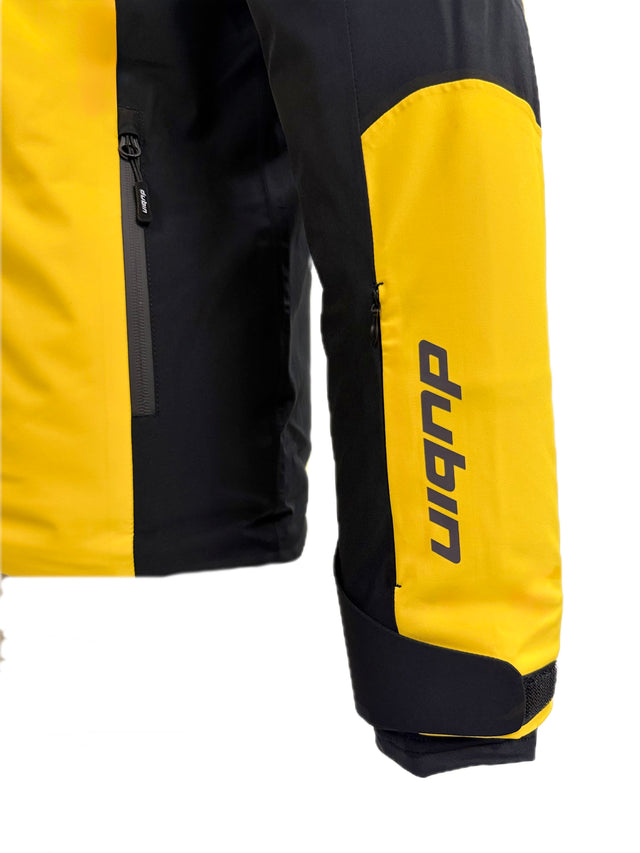 Giacca da sci ST. MORITZ 20K - Yellow/Black