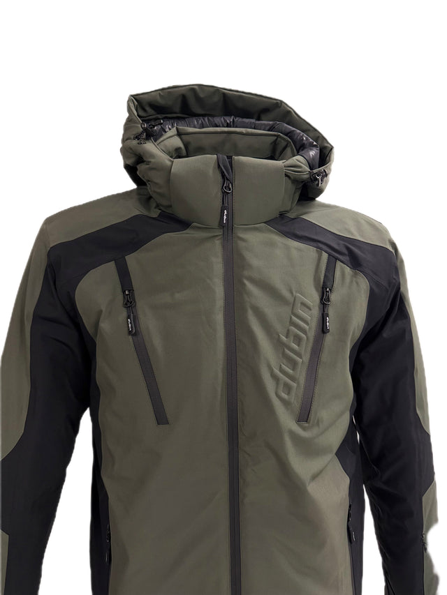 Giacca da sci ST. MORITZ 20K - Military Green/Black