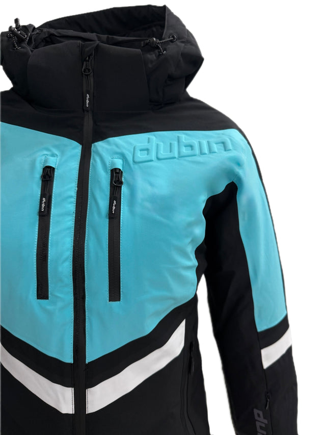 Giacca da sci COURMAYEUR 20K - Sky/Black/White
