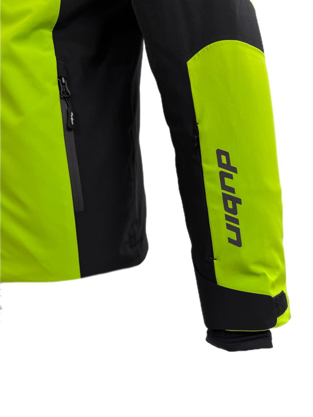 Giacca da sci ST. MORITZ 20K - Lime/Black
