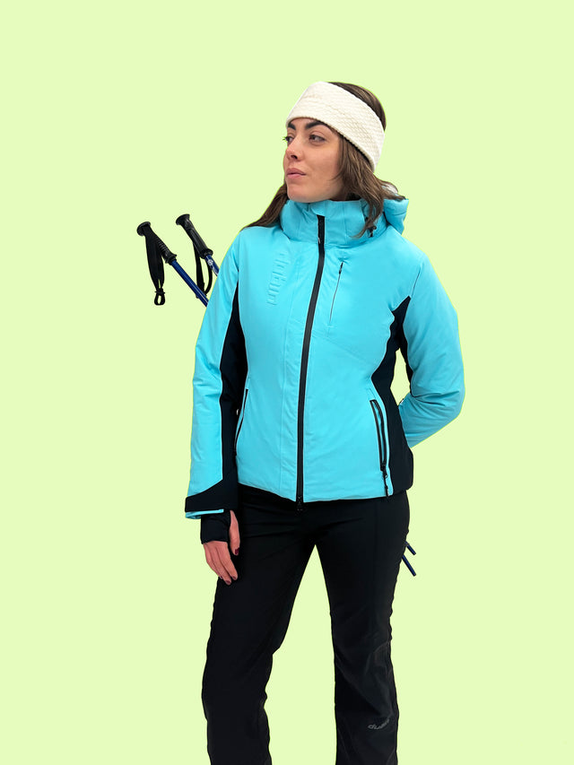 GIACCA SCI VERTIGINE 20K - SKY/BLACK