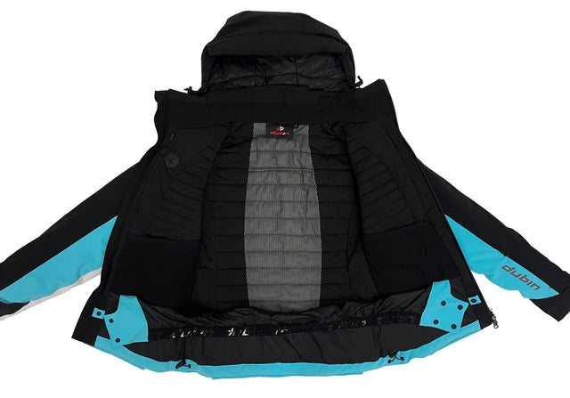 GIACCA SCI FALORIA 20K - SKY/BLACK/WHITE