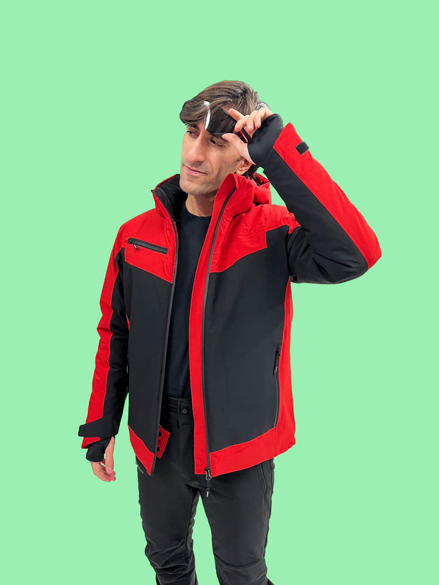 GIACCA SCI SOCREPES 20K - RED/BLACK