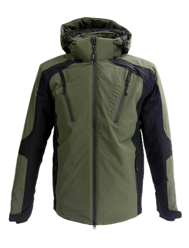 Giacca da sci ST. MORITZ 20K - Military Green/Black