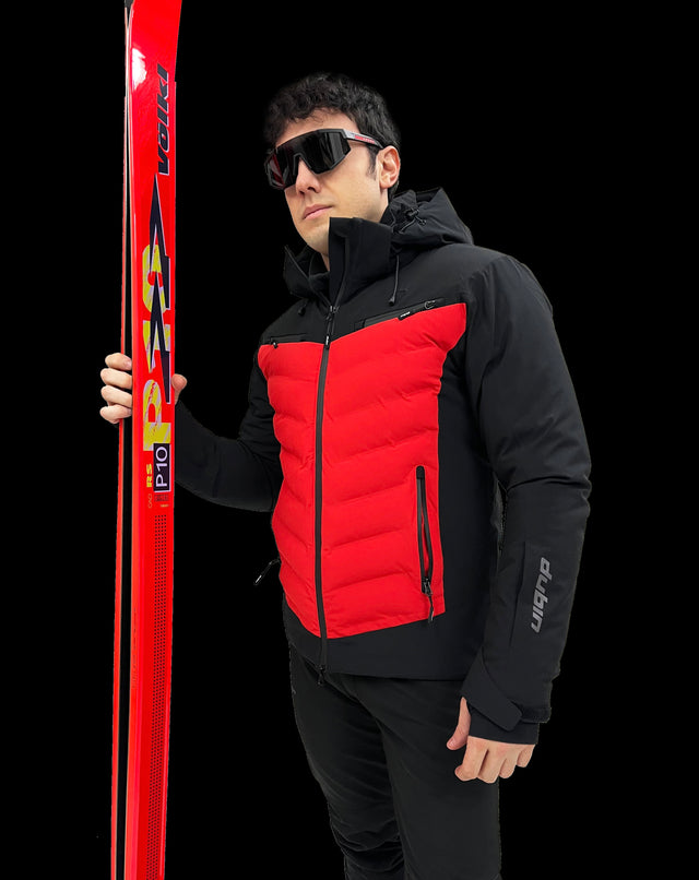 GIACCA SCI MALON 20K - BLACK/RED