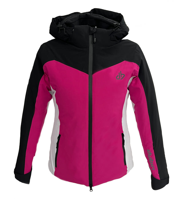 FALORIA Ski Jacket 20K - Fuxia/Black/White
