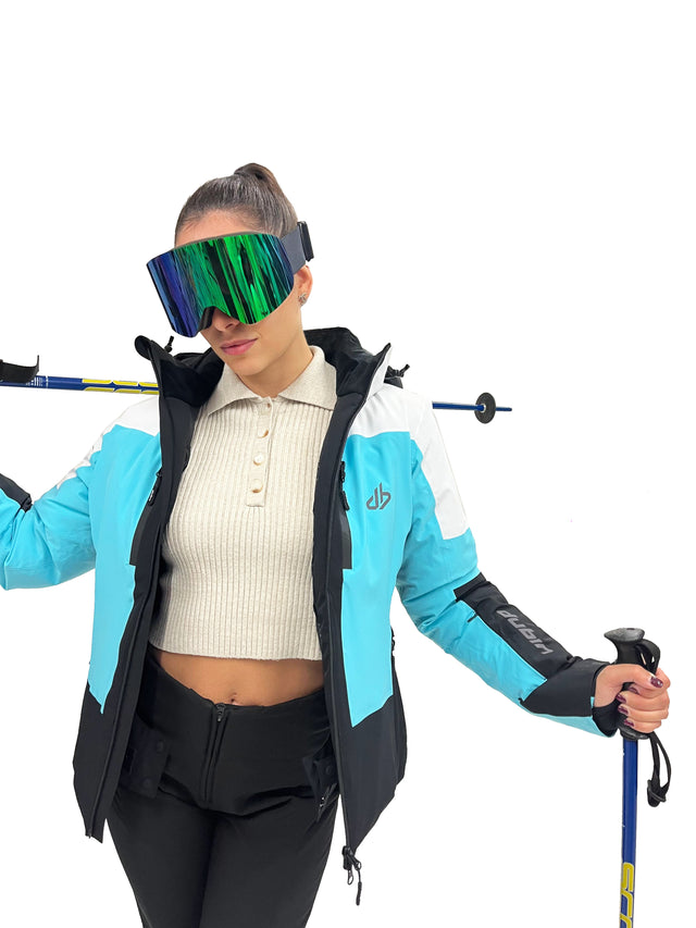 GIACCA SCI BRIXEN 20K - SKY/BLACK/WHITE