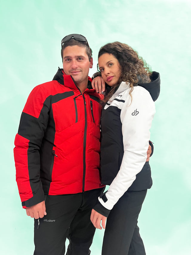 GIACCA SCI FALCADE 20K - RED/BLACK