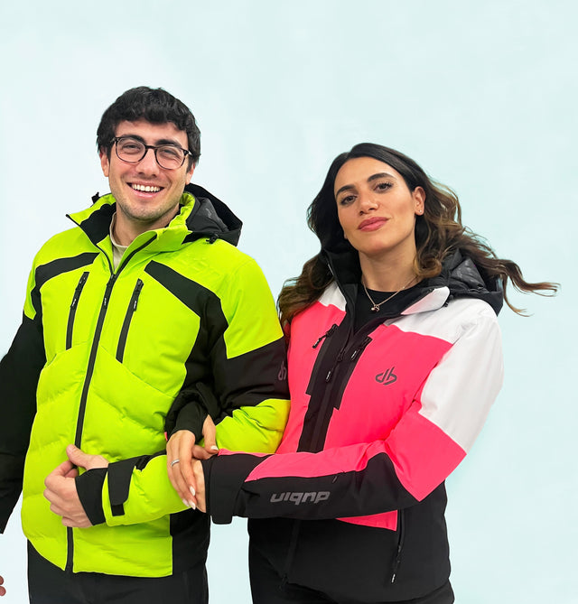 GIACCA SCI FALCADE 20K - LIME/BLACK