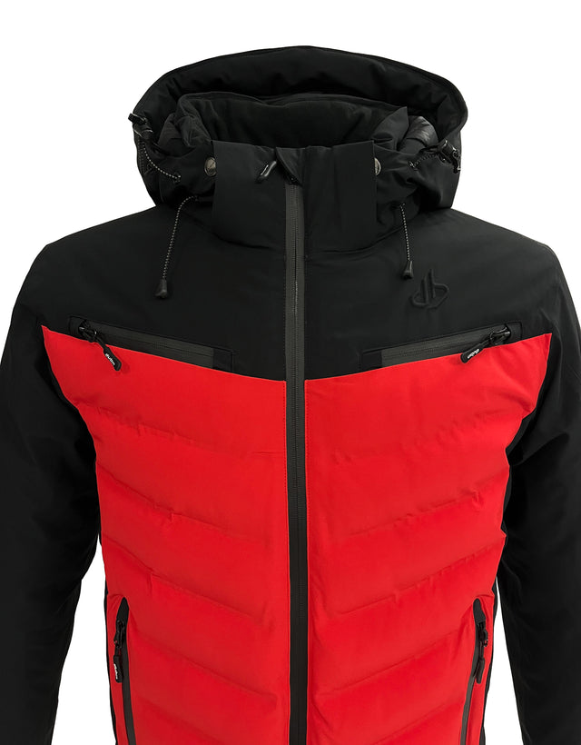 GIACCA SCI MALON 20K - BLACK/RED
