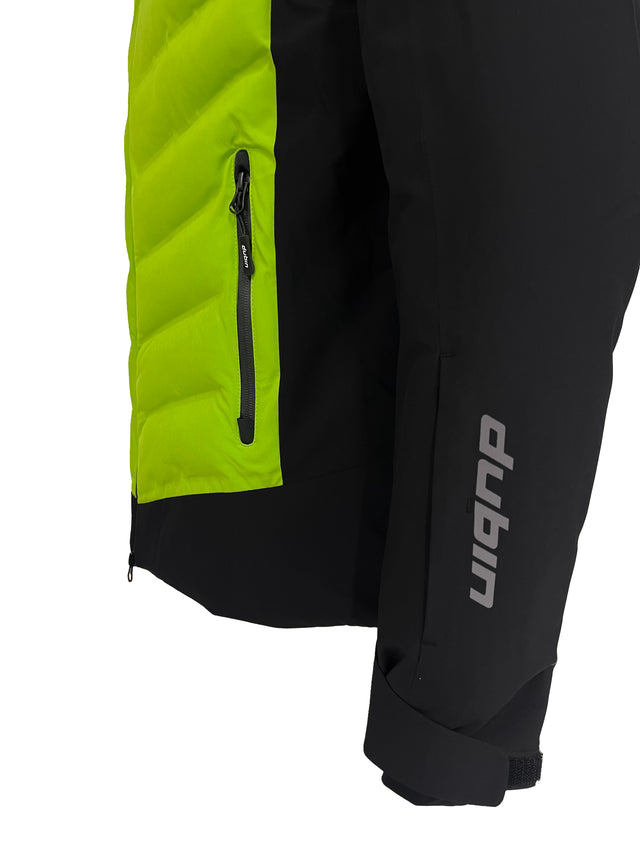 GIACCA SCI MALON 20K - BLACK/LIME