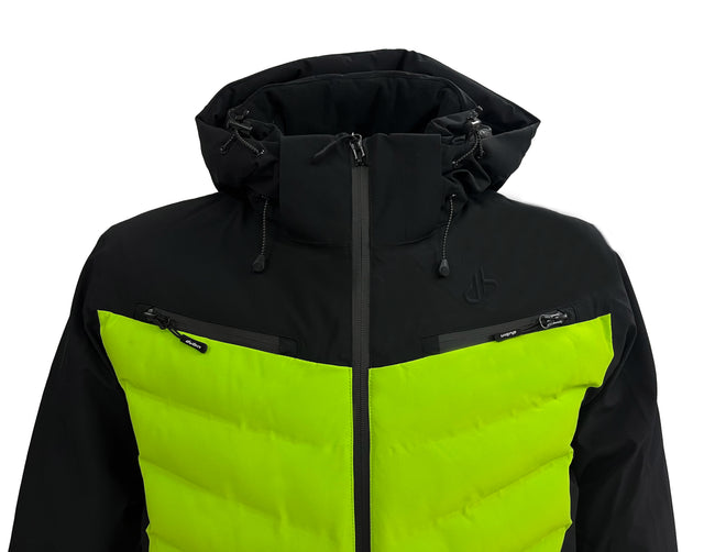 GIACCA SCI MALON 20K - BLACK/LIME