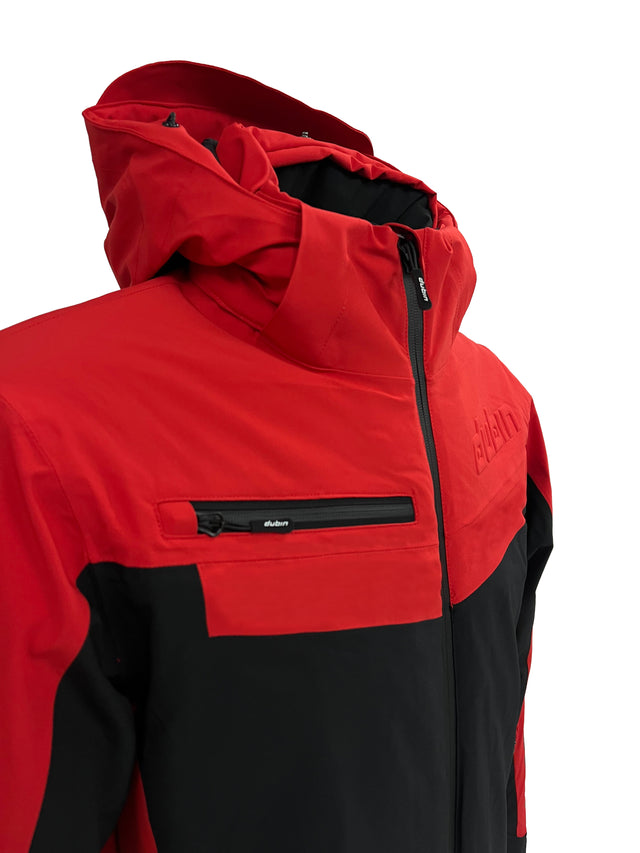 GIACCA SCI SOCREPES 20K - RED/BLACK