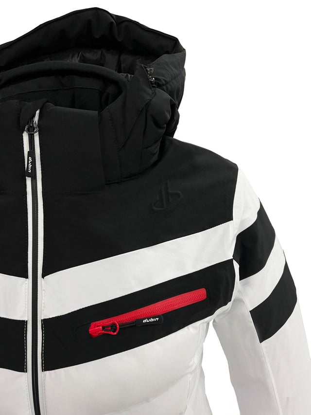 GIACCA SCI CRISTALLO 20K - WHITE/BLACK/RED