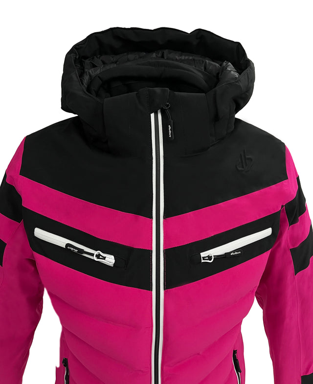 GIACCA SCI CRISTALLO 20K - FUXIA/BLACK/WHITE