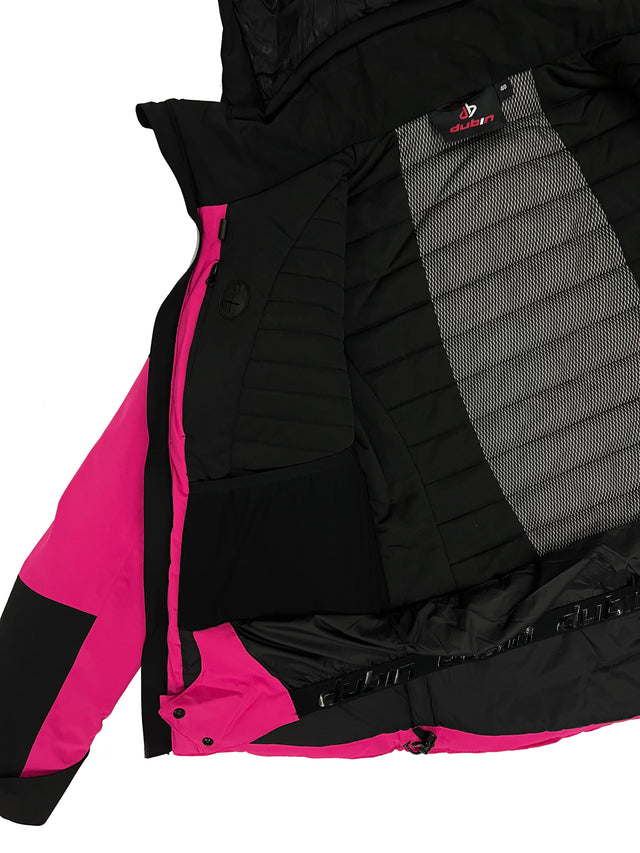 GIACCA SCI CRISTALLO 20K - FUXIA/BLACK/WHITE