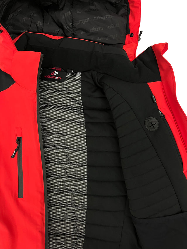 GIACCA SCI FALZAREGO 20K - RED/BLACK