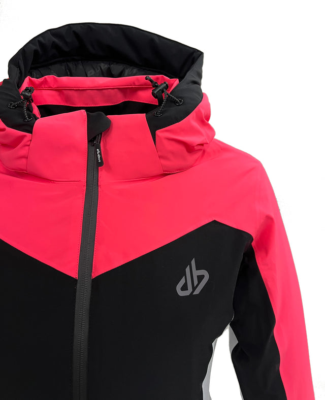 GIACCA SCI FALORIA 20K - BLACK/CORAL/WHITE