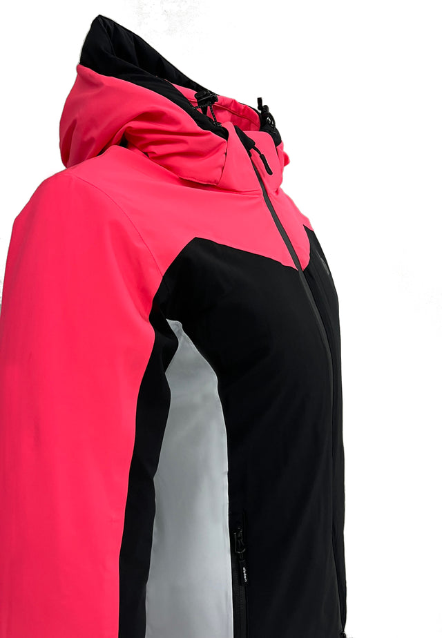 GIACCA SCI FALORIA 20K - BLACK/CORAL/WHITE