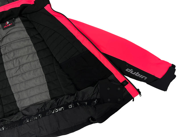 GIACCA SCI FALORIA 20K - BLACK/CORAL/WHITE