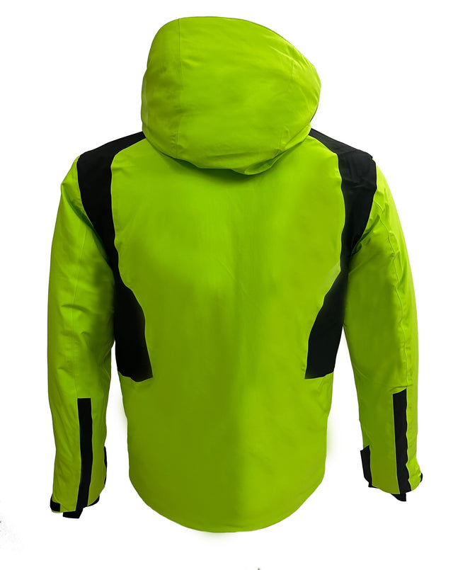 FALZAREGO Ski Jacket 20K - Lime/Black