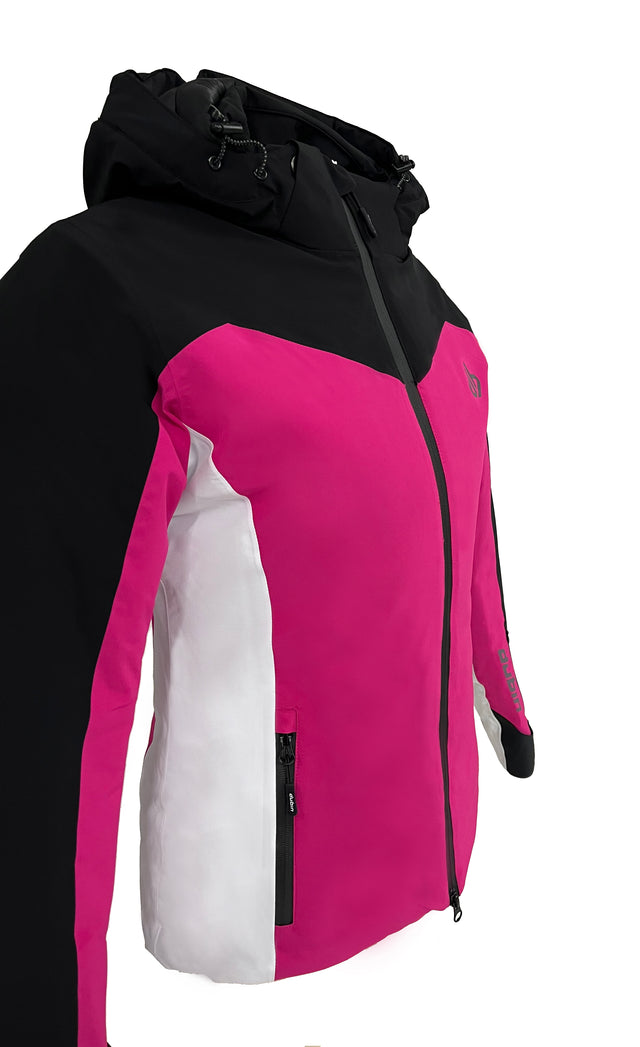 FALORIA Ski Jacket 20K - Fuxia/Black/White