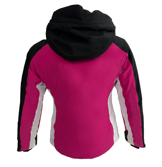 FALORIA Ski Jacket 20K - Fuxia/Black/White