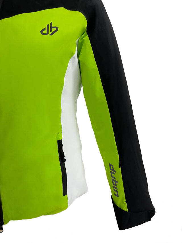 GIACCA SCI FALORIA 20K - LIME/BLACK/WHITE