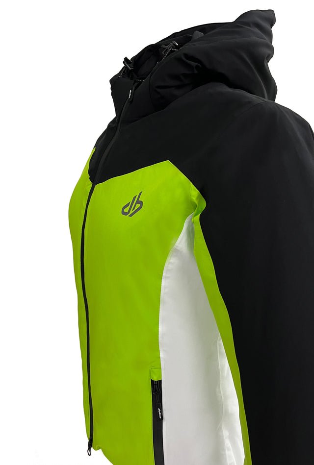 GIACCA SCI FALORIA 20K - LIME/BLACK/WHITE