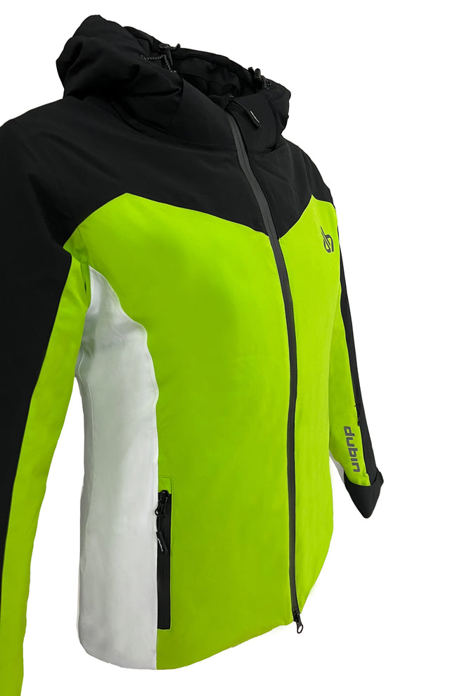 GIACCA SCI FALORIA 20K - LIME/BLACK/WHITE