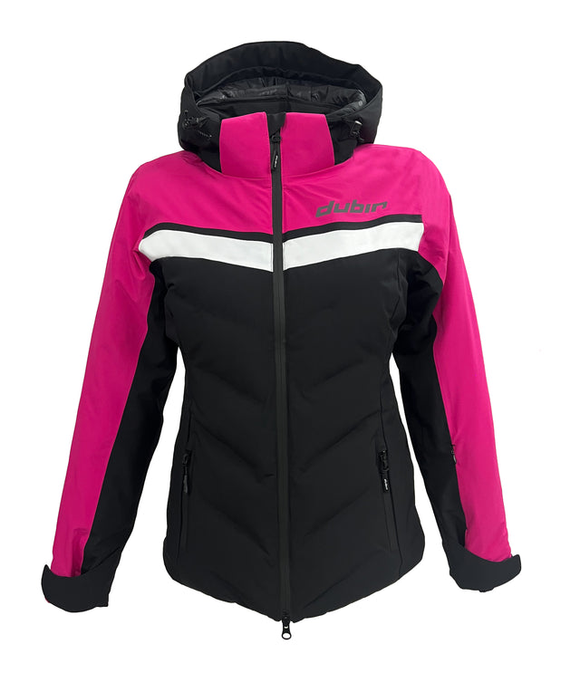 GIACCA SCI LIMEDES 20K - BLACK/FUXIA/WHITE
