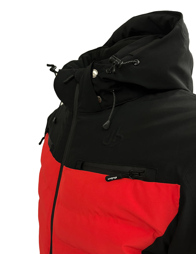 GIACCA SCI MALON 20K - BLACK/RED
