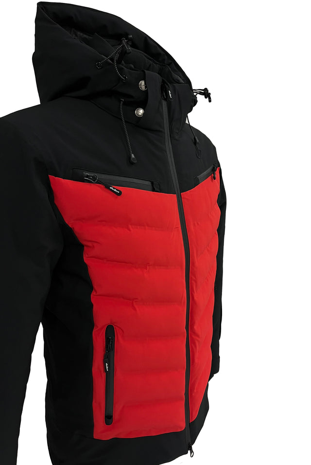 GIACCA SCI MALON 20K - BLACK/RED