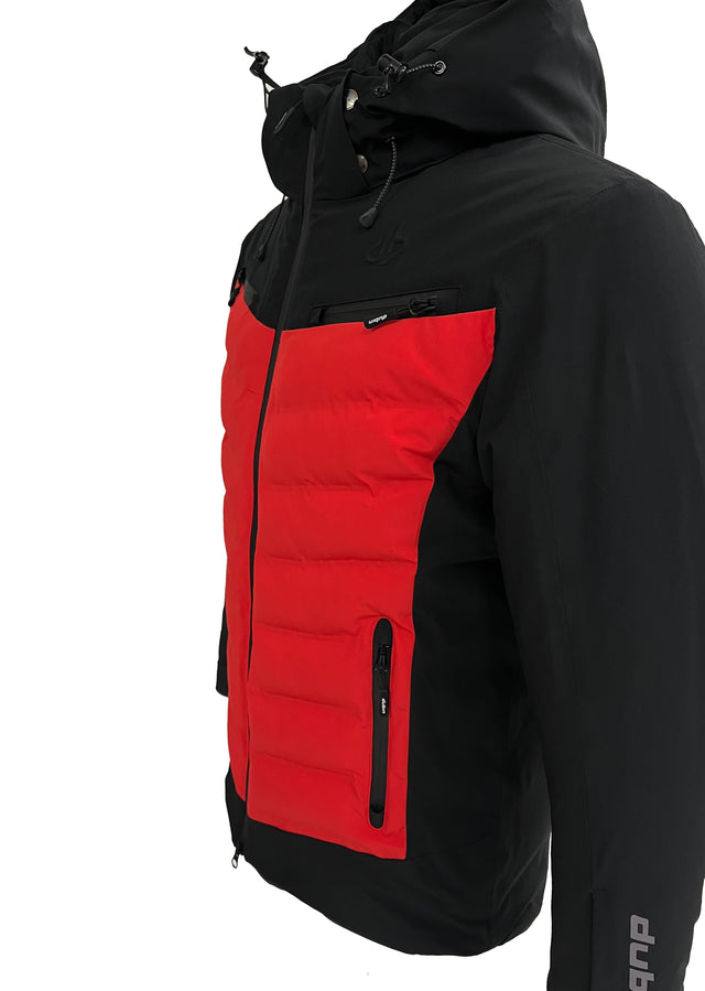GIACCA SCI MALON 20K - BLACK/RED