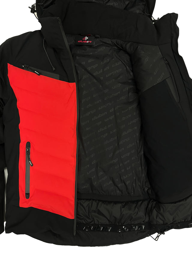 GIACCA SCI MALON 20K - BLACK/RED